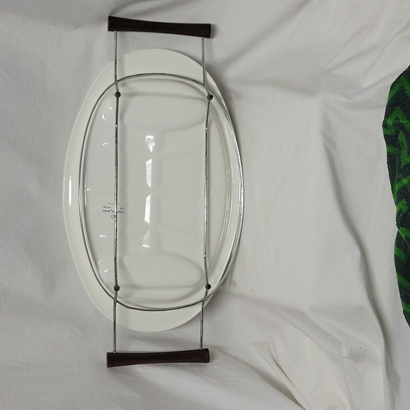 Blue Cornflower Corning Ware Platter P-19 - Picture 2 of 10